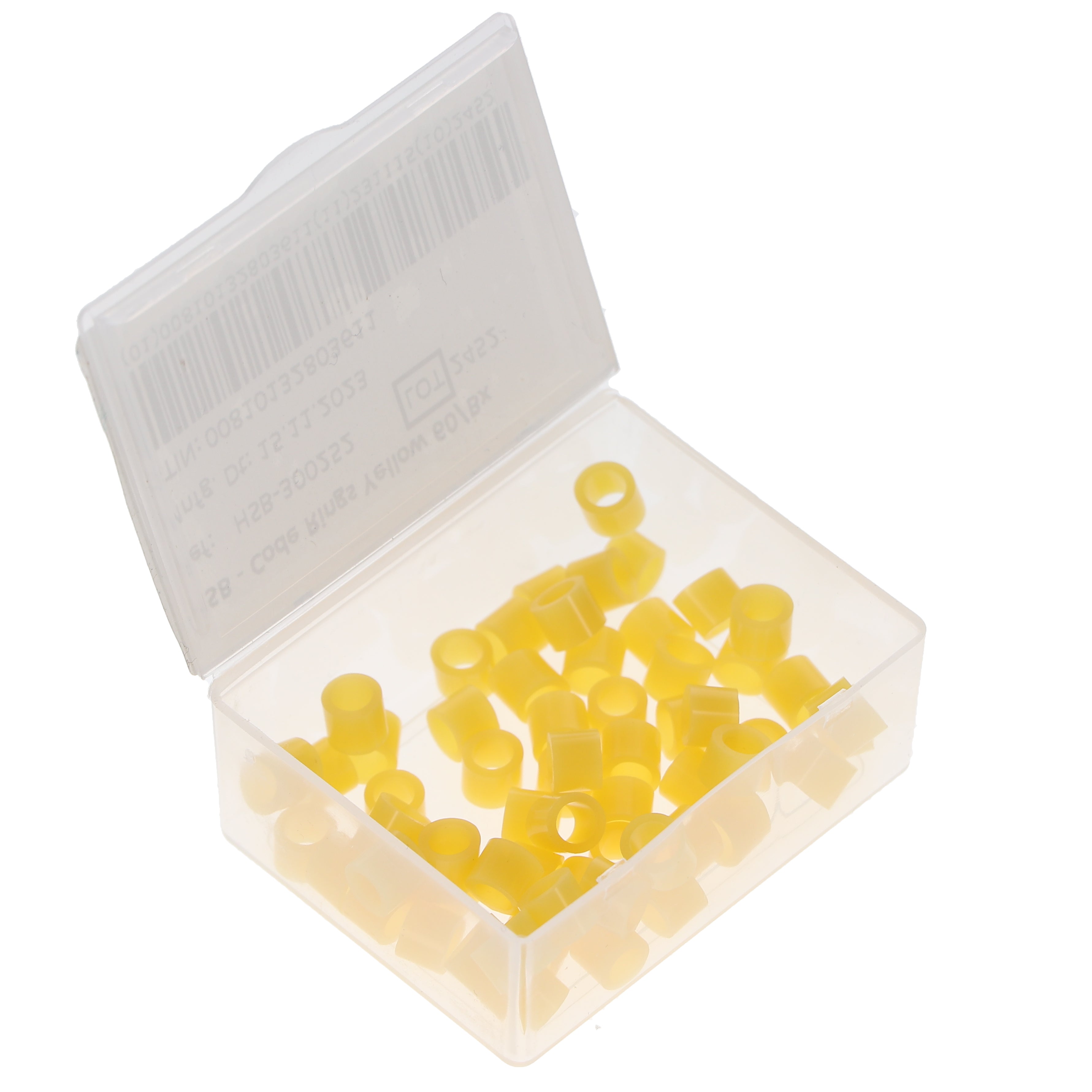 House Brand Dentistry 300252 HSB Color Coded Instrument Rings Yellow 60/Bx House Brand Dentistry 300252 HSB Color Coded Instrument Rings Yellow 60/Bx